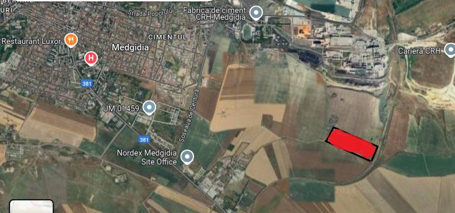 Teren arabil extravilan Medgidia – agricultură