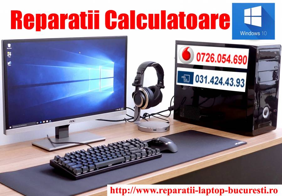 Service laptop Bucuresti - Instalare windows la do