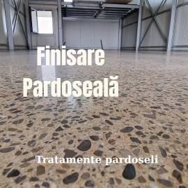 Slefuire finisare pardoseli beton, mozaic, marmura