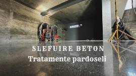 Slefuire finisare pardoseli beton, mozaic, marmura