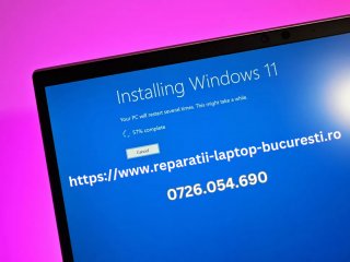 Service laptop Bucuresti - Instalare windows