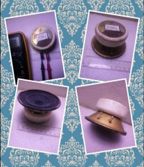 Tweeter difuzor raritate vintage Elbau Typ Bogen N