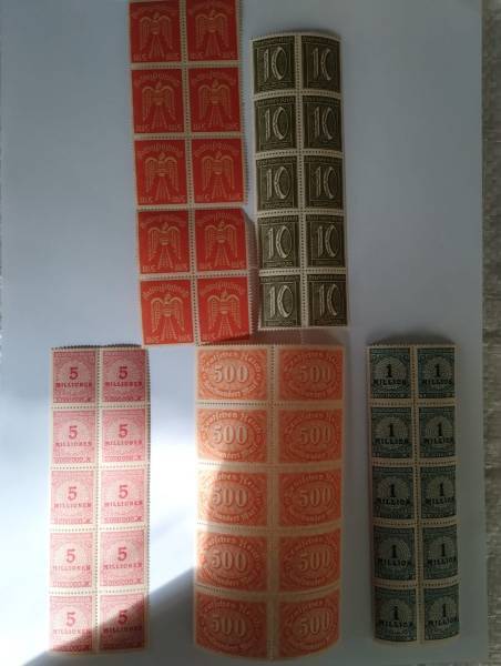 timbre din perioada Reichului
