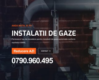 Instalatii Gaze Bucuresti. Firma autorizata ANRE