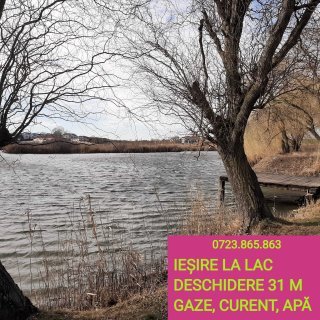Teren cu ieșire la lac în Corbeanca – O oportunita