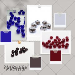 Margele fatetate de sticla