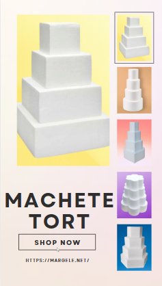 Machete de tortv din polistiren