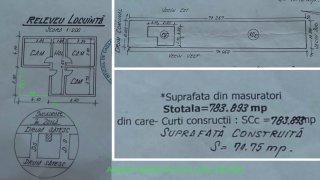 Casă bătrânească + teren generos 783mp Cumpăna