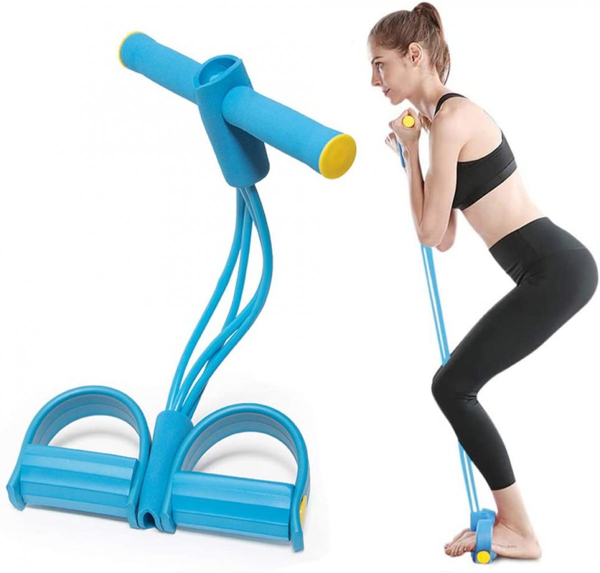 Trainer coardă abdominală albastru angro