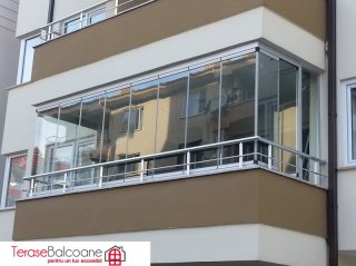 Sisteme complete de închidere cu sticlă glisantă 