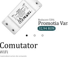 Comutator Inteligent Wi-Fi Basic Tuya Smart - 1