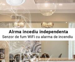 Detector fum Wifi cu alarma - 3