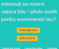 Cabina foto Bucuresti